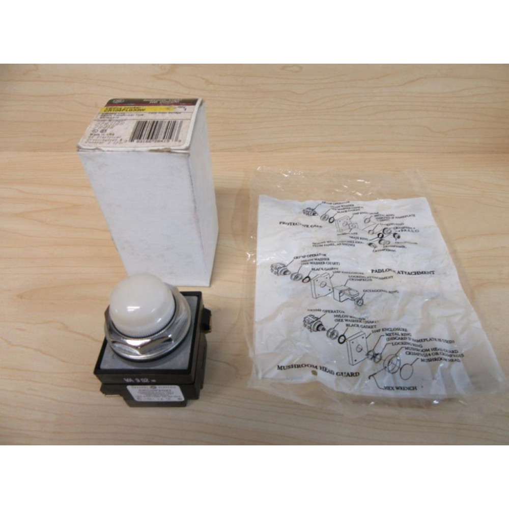 General Electric CR104PLG33W Pilot Light