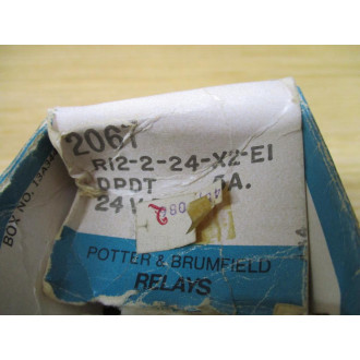 Potter & Brumfield R12-2-24-X2-E1 Relay R12224X2E1
