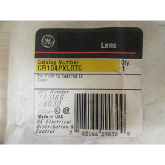 General Electric CR104PXL07C Lens Cap
