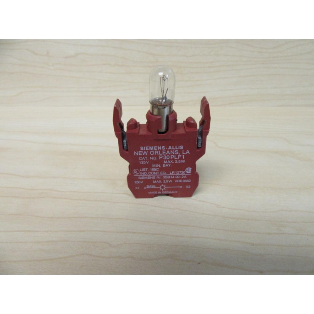 Siemens-Allis P30PLF1 Lamp Module With Bulb - New No Box