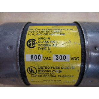 Bussmann LPS-RK-400SP Cooper Fuse LPSRK400SP SHORT BODY - New No Box