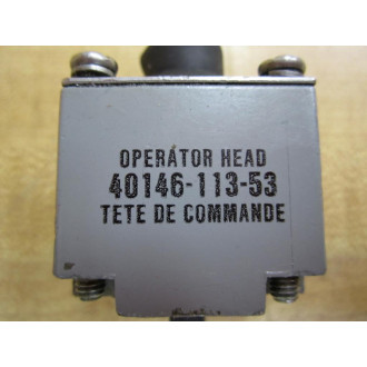 Allen Bradley 40146-113-53 Operator Head - Used