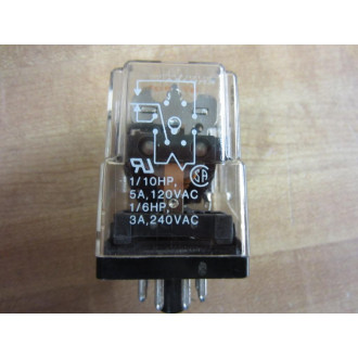 Potter & Brumfield KRPA5AY-120VAC Relay KRPA5AY-120V AC - New No Box