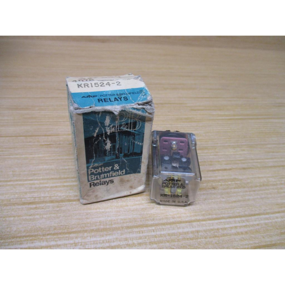 Potter & Brumfield KR-1524-2 Relay KR15242-60VDC