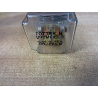 Potter & Brumfield KR-1524-2 Relay KR15242-60VDC - Used