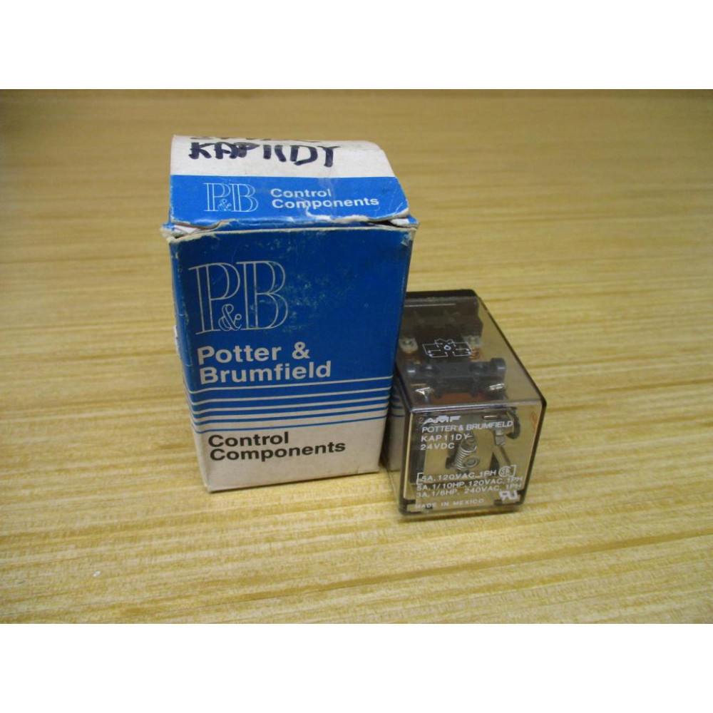 Potter & Brumfield KAP11DY-24V DC Relay KAP11DY-24VDC