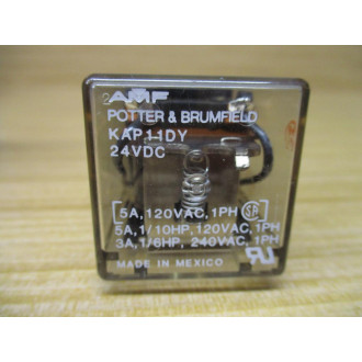 Potter & Brumfield KAP11DY-24V DC Relay KAP11DY-24VDC