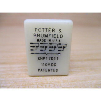 Potter & Brumfield KHP17D11-110V DC Relay KHP17D11-110VDC - New No Box