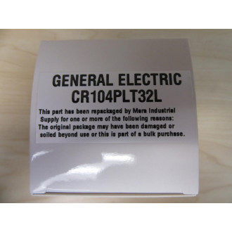 General Electric CR104PLT32L Push To Test Switch GE