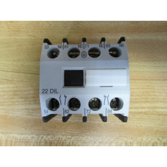Moeller 22 DIL Auxiliary Contact 22DIL - New No Box