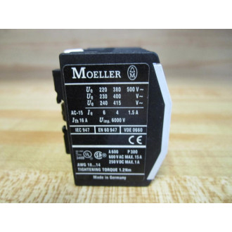 Moeller 22 DIL Auxiliary Contact 22DIL - New No Box