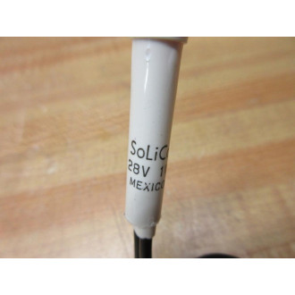 Solico 28V-1W Red Indicator Light 28V1W - New No Box
