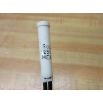 Solico SL32115-6-BG Red Indicator Light 125V-13W - New No Box