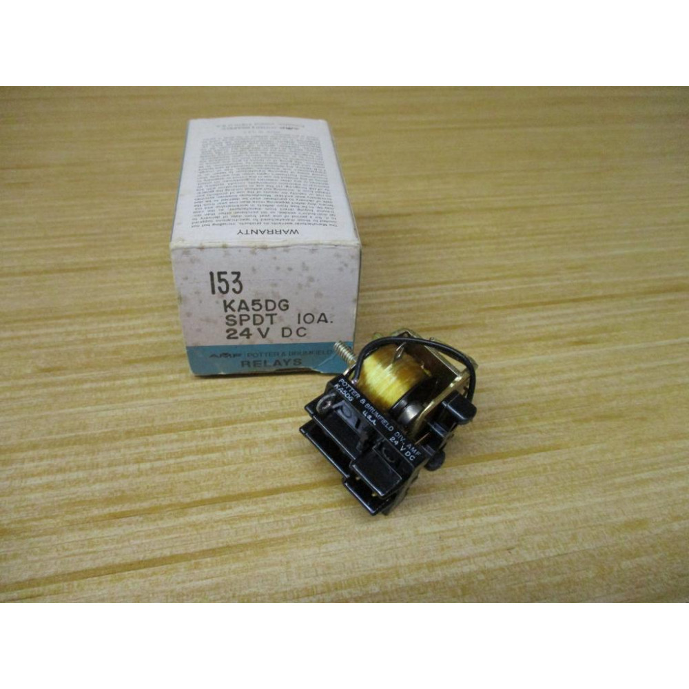 Potter & Brumfield KA5DG-24V DC Relay KA5DG-24VDC