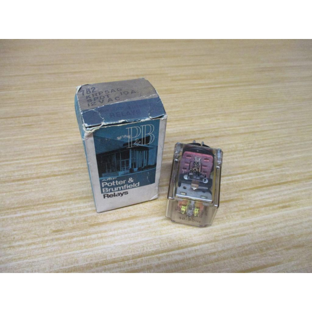 Potter & Brumfield KRP5AG-12V AC Relay KRP5AG-12VAC