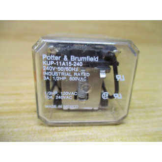 Potter & Brumfield KUP-11A15-240V Relay KUP-11A15-240