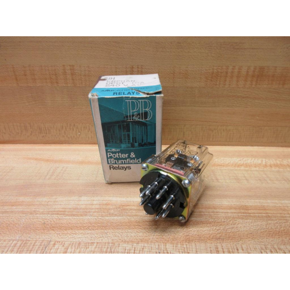 Potter & Brumfield KRP11AN-240V AC AMF Relay KRP11AN-240VAC