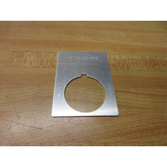 Allen Bradley 40011-128-01 Legend Plate Emergency Stop (Pack of 6) - New No Box