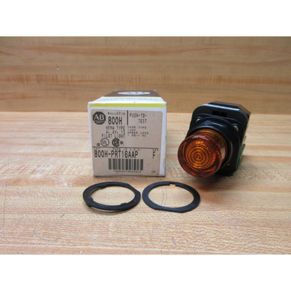 Allen Bradley 800H-PRT16AAP Illuminated Pilot Light