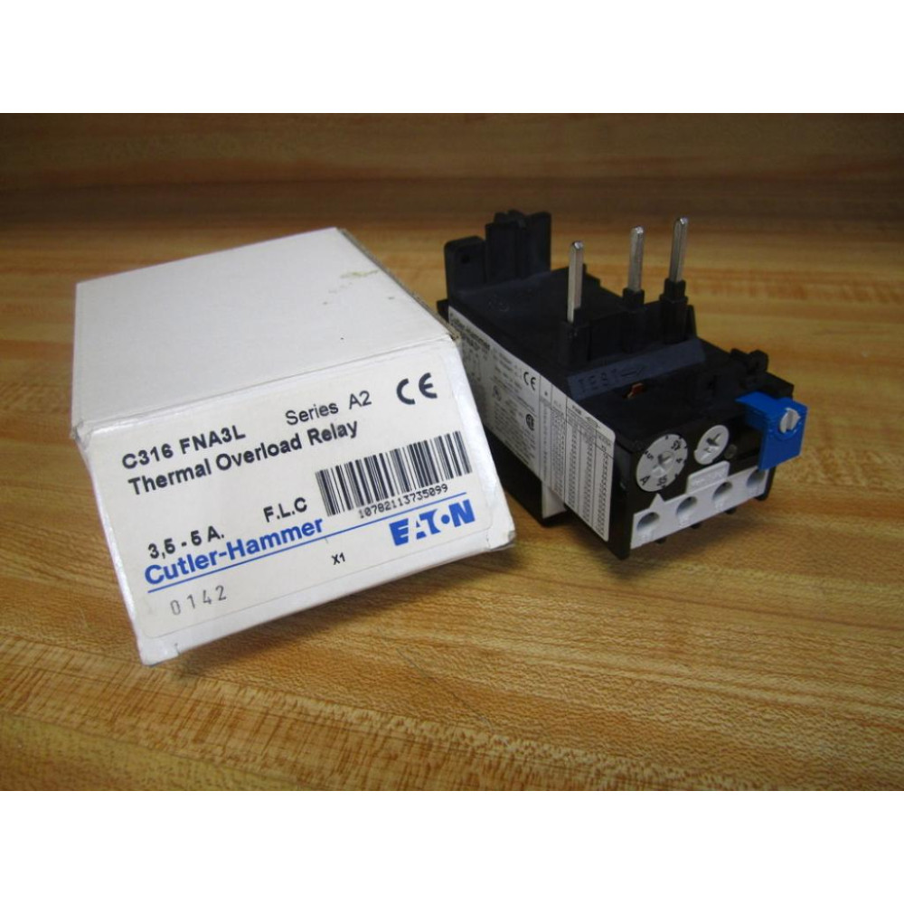 Cutler Hammer Eaton C316-FNA3L Overload Relay C316FNA3L