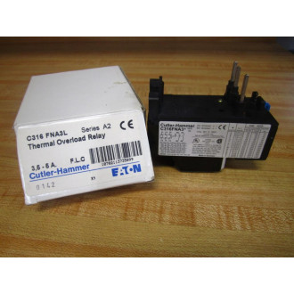 Cutler Hammer Eaton C316-FNA3L Overload Relay C316FNA3L