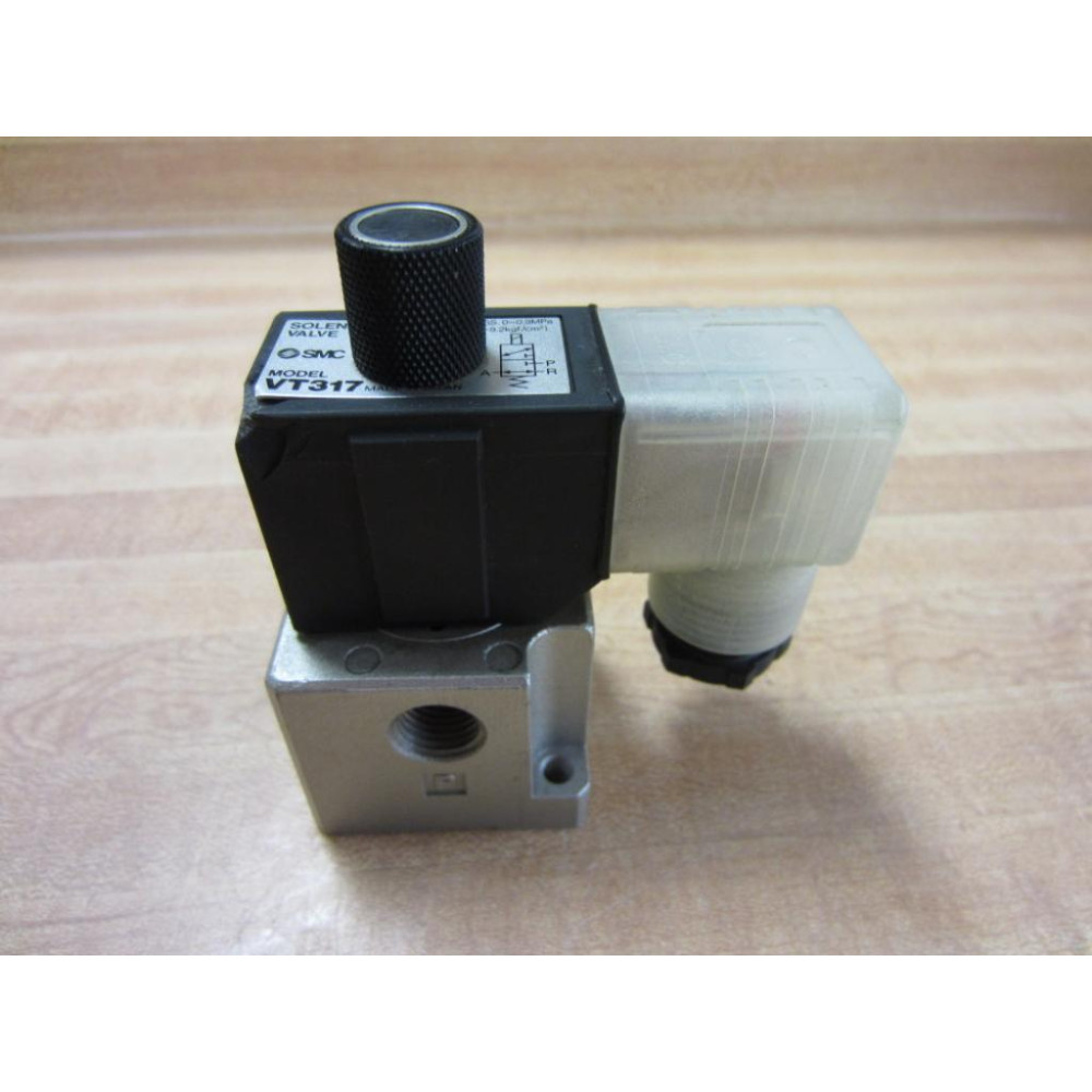 SMC VT317 Smc AC240V 260V Solenoid Valve - Used
