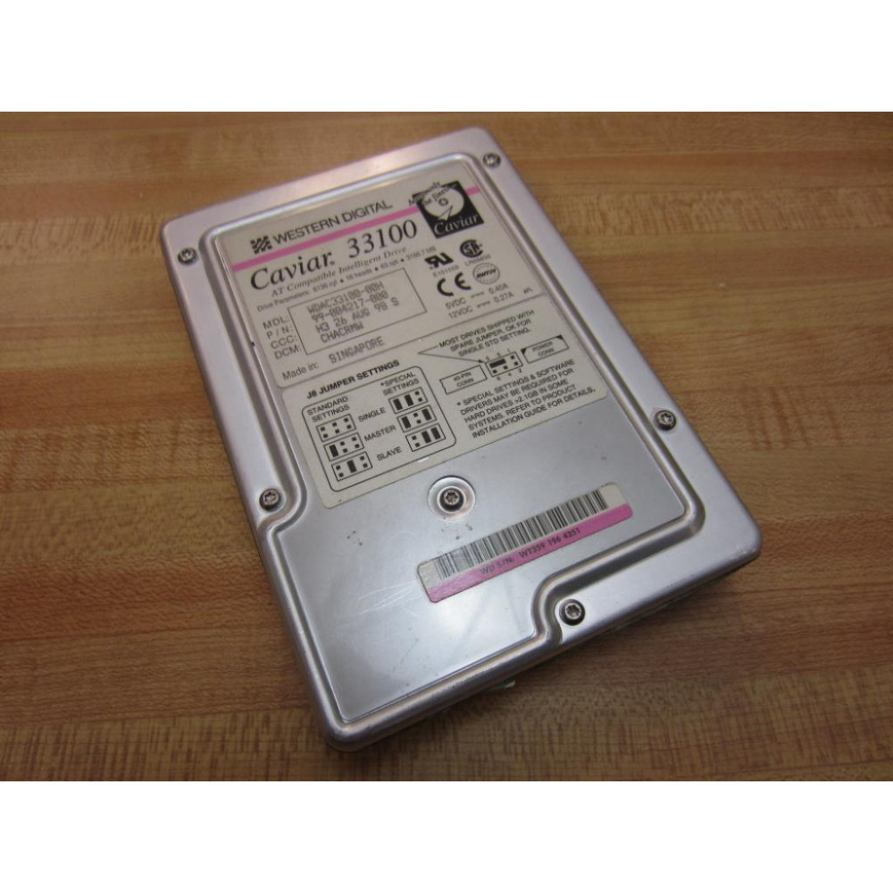 Western Digital 99-004217-000 Caviar 33100 Drive WDAC33100-00H - Used