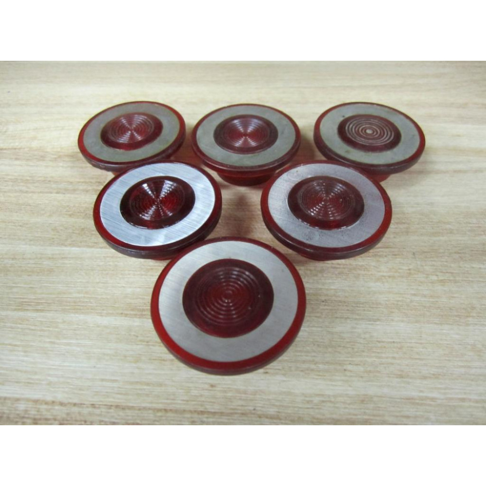 Square D 9001-R22 Push Pull Knob 9001R22 (Pack of 4) - Used