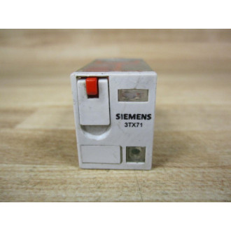 Siemens 3TX7111-3PC03-24VDC Relay 3TX7111-3PC03-24V DC , - Used