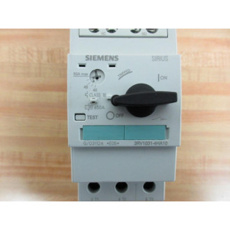 Siemens 3RV1031-4HA10 Circuit Breaker 3RV10314HA10 - New No Box