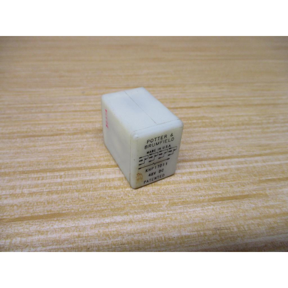 Potter & Brumfield KHP17D11-48V DC Relay KHP17D1148VDC - Used