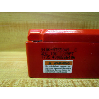 Allen Bradley MT-GD2 Safety Interlock Switch 440K-MT55049 - Used