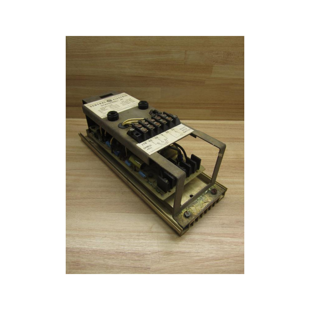 General Electric 6VFWC15JR Statotrol Jr. Controller No Fuse Holders Knobs - Used
