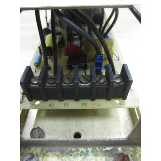 General Electric 6VFWC15JR Statotrol Jr. Controller No Fuse Holders Knobs - Used