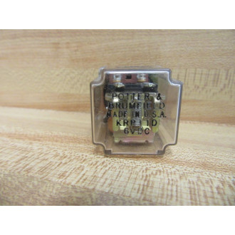 Potter & Brumfield KRP11D-6V DC Relay KRP11D-6VDC - Used