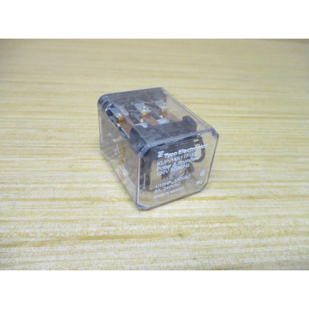 Potter & Brumfield KUP-14A11F-120V AC Tyco Relay KUP-14A11F-120VAC - New No Box