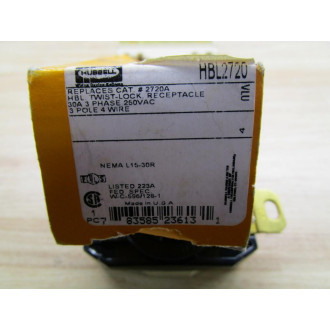 Hubbell HBL2720 Receptacle