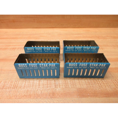 Buss STAK-PAK Bussmann Fuse Holder STAKPAK (Pack of 4) - New No Box