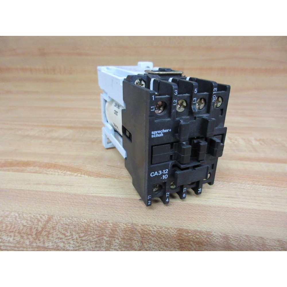 Sprecher + Schuh CA3-12-10-24 VDC Contactor CA3-12-1024-NO - New No Box