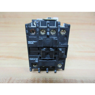 Sprecher + Schuh CA3-12-10-24 VDC Contactor CA3-12-1024-NO - New No Box
