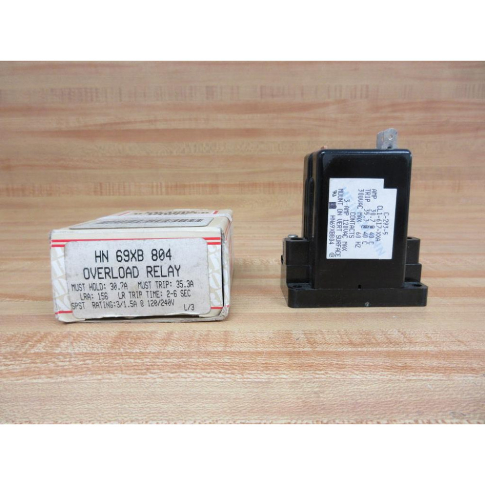 Heinemann HN 69XB 804 Overload Relay HN69XB804