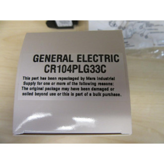 General Electric CR104PLG33C Pilot Light