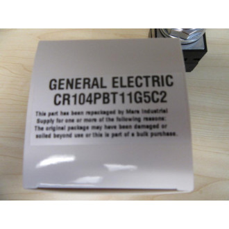 General Electric CR104PBT11G5C2 Push Pull Switch
