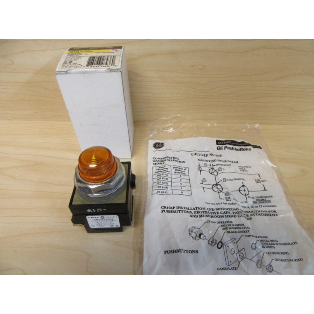 General Electric CR104PLG42M Pilot Light