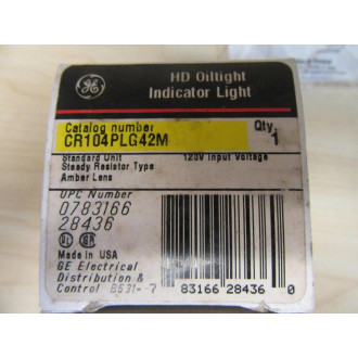 General Electric CR104PLG42M Pilot Light