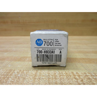 Allen Bradley 700-HB33A1-120V AC Relay 700-HB33A1-120VAC Series A