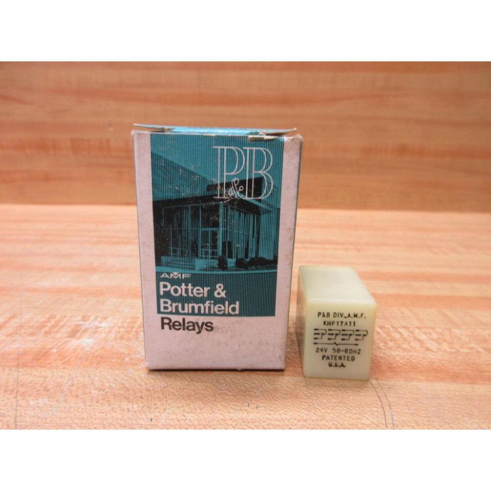 Potter & Brumfield KHP-17A11-24V AC Relay KHP-17A11-24VAC