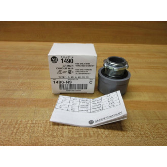 Allen Bradley 1490-N9 Conduit Hub 1490N9 Series C