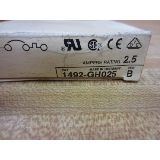 Allen Bradley 1492-GH025 Circuit Breaker 1492GHO25