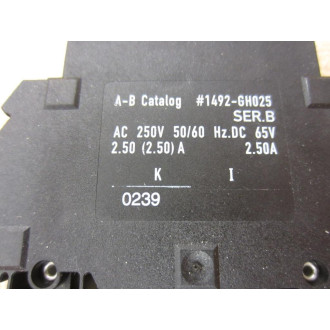 Allen Bradley 1492-GH025 Circuit Breaker 1492GHO25